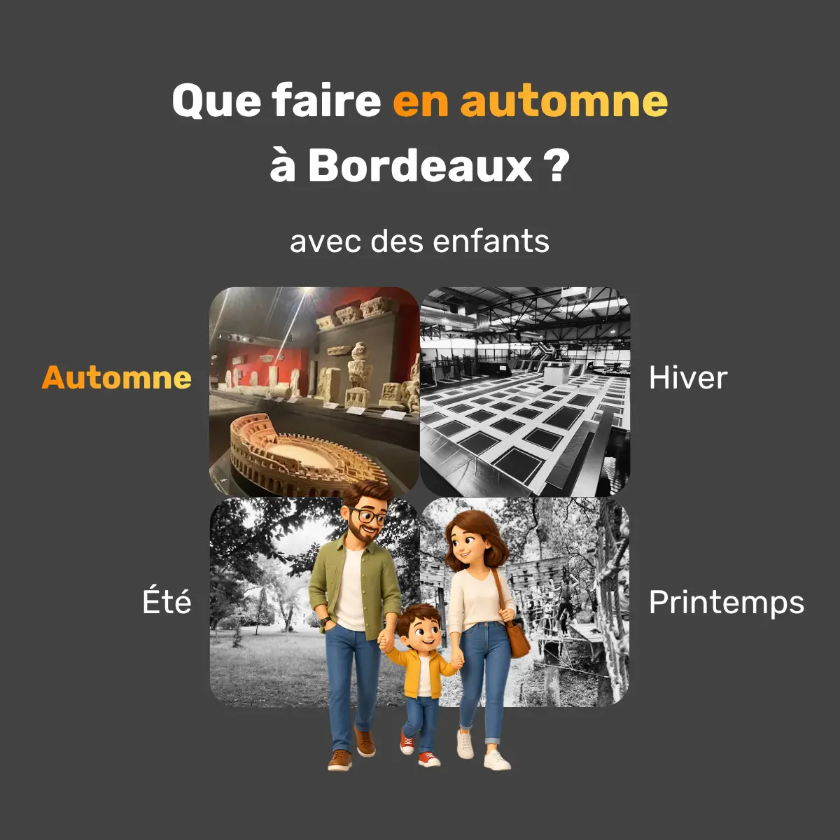 activités à faire à Bordeaux en automne avec des enfants