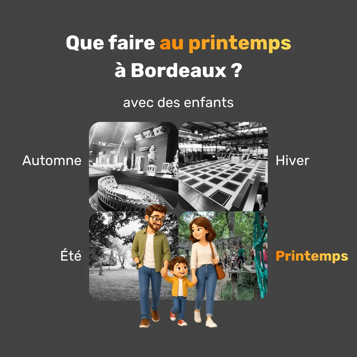 activités à faire à Bordeaux au printemps avec des enfants