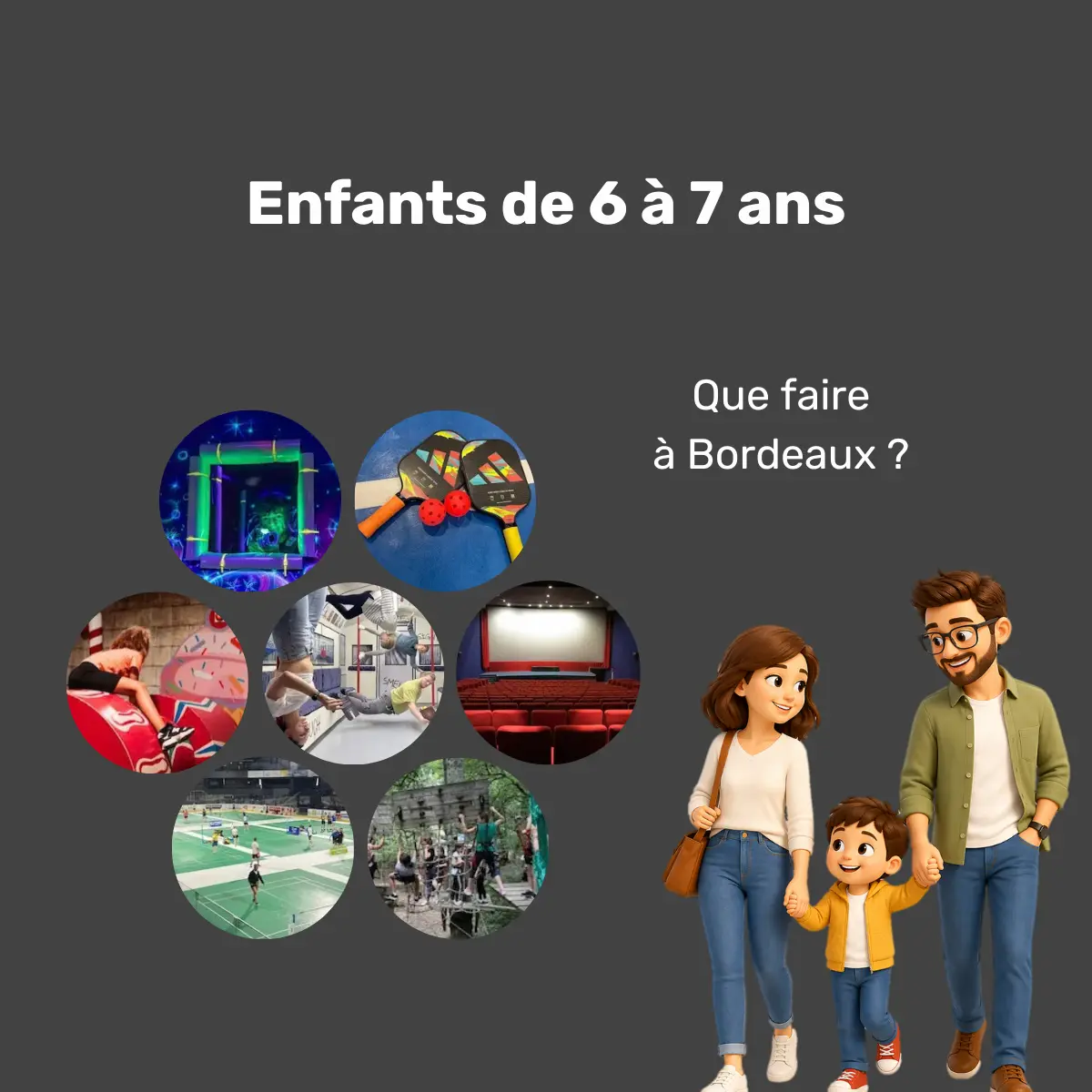 activités à faire à Bordeaux avec un enfant de 6 à 7 ans