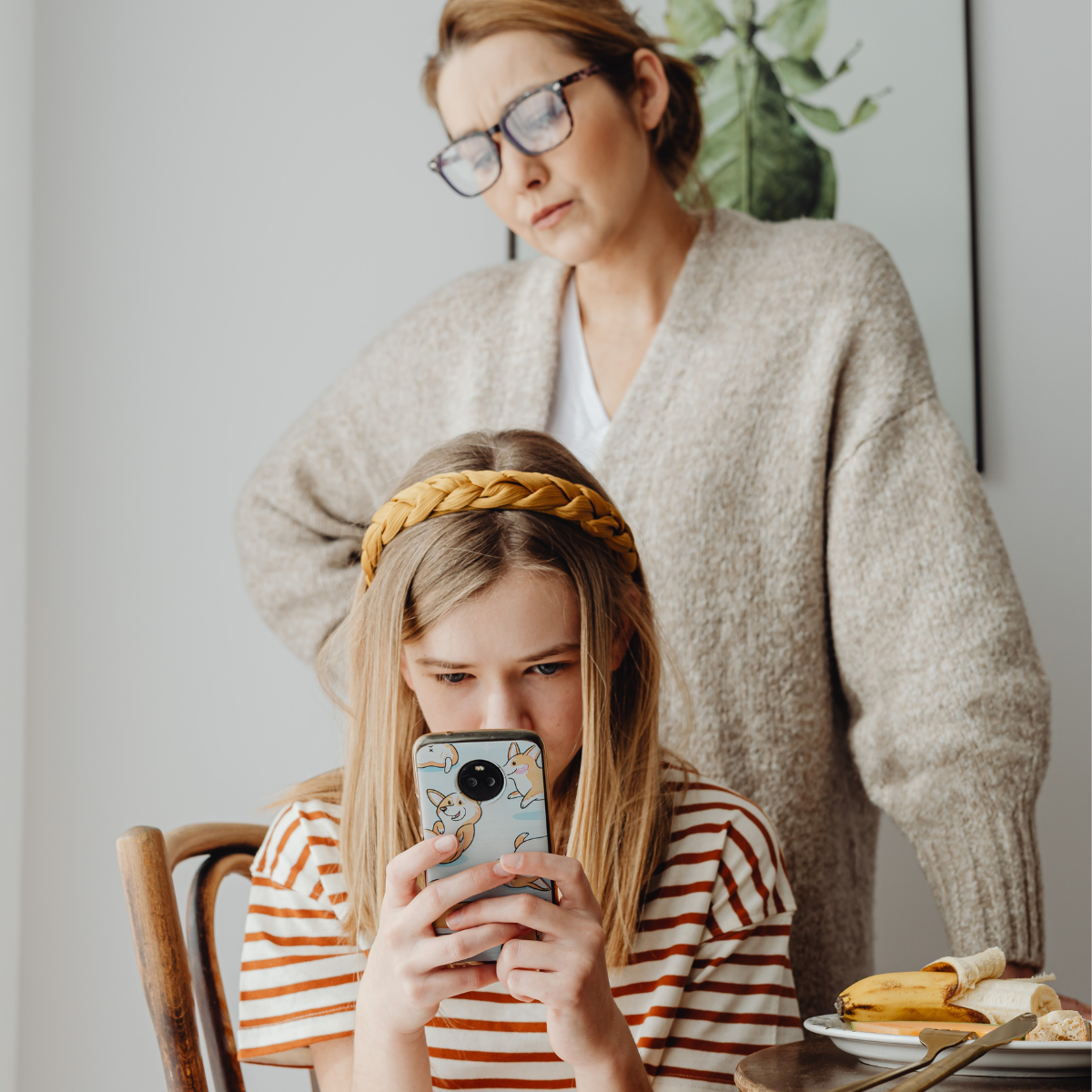 Girl on phone