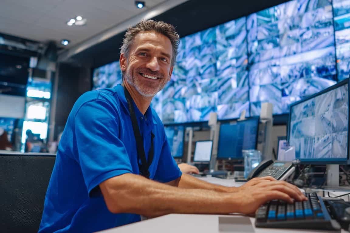 Modern security cameras in Los Angeles. Alcott Enterprises - IT innovation starts here.