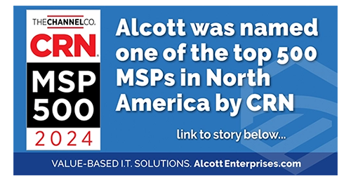 Alcott Enterprises Recognized on CRN’s 2024 MSP 500 List