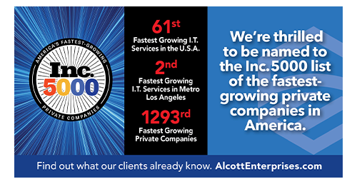 Alcott Enterprises Ranks No. 1293rd on the 2024 Inc. 5000