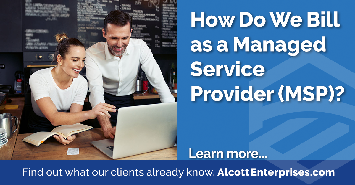 How Do We Bill as a Managed Service Provider