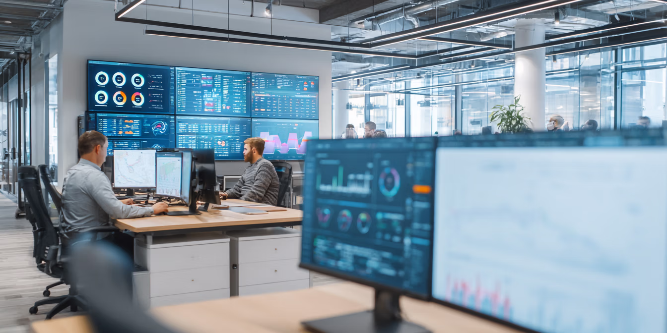 IT team collaborating on private AI