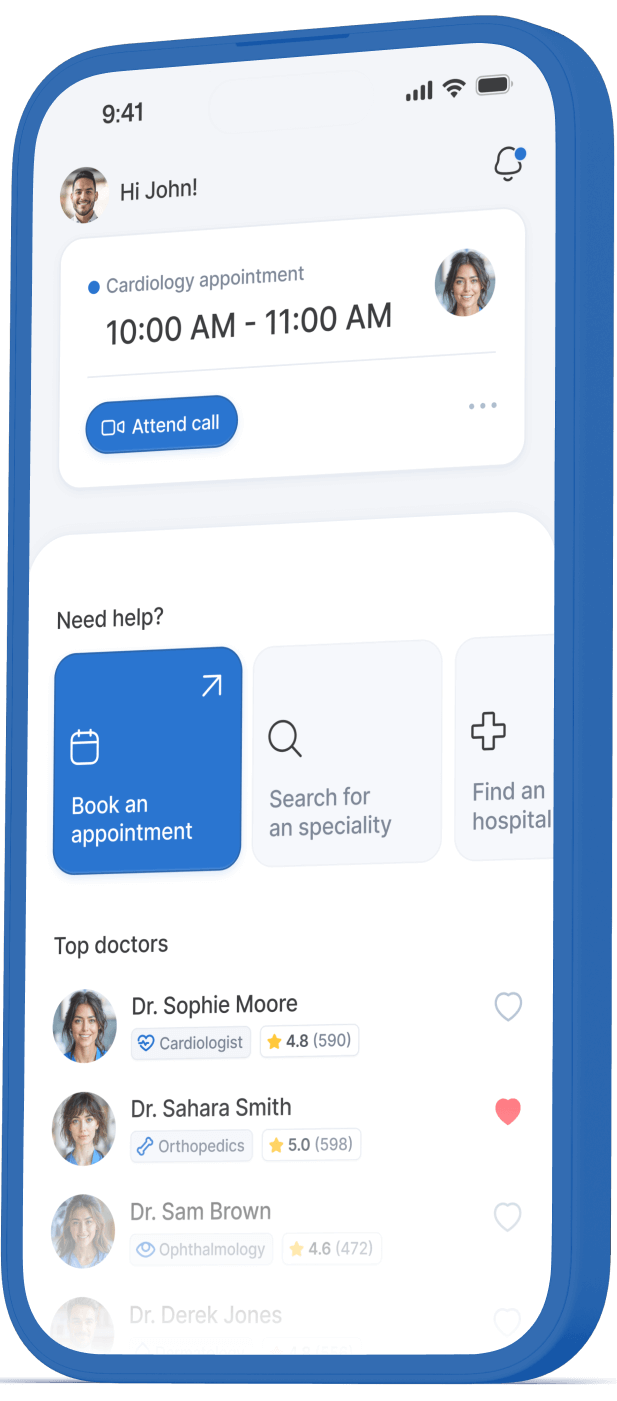 Dashboard Username Image - Telemedicine X Webflow Template
