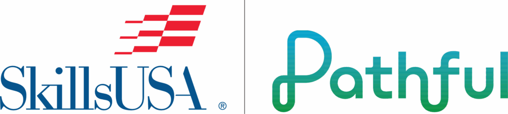 SkillsUSA and Pathful logos