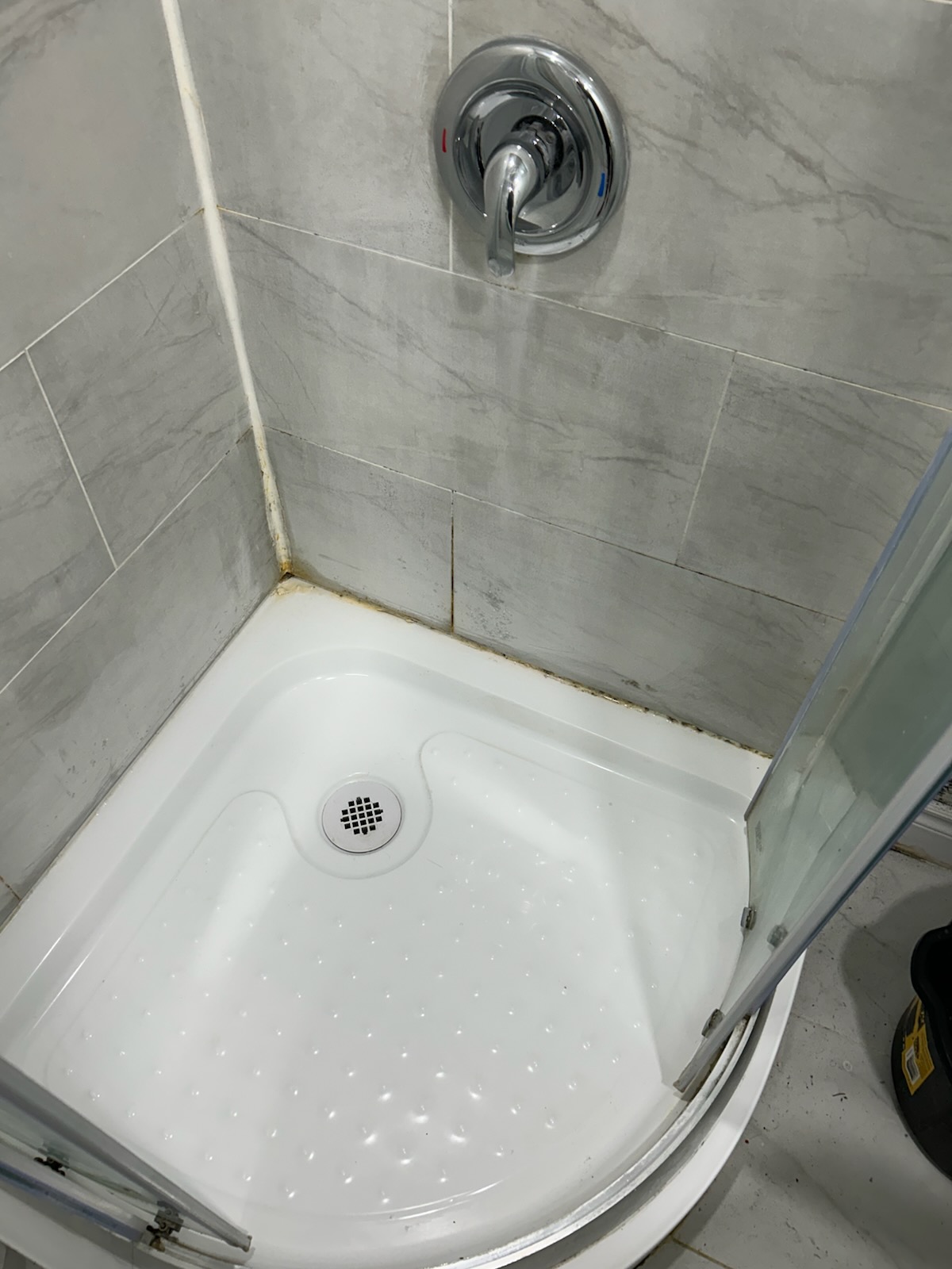 After photo of shower