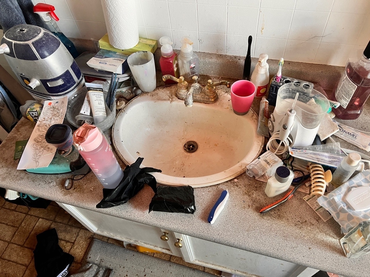 Bathroom Before