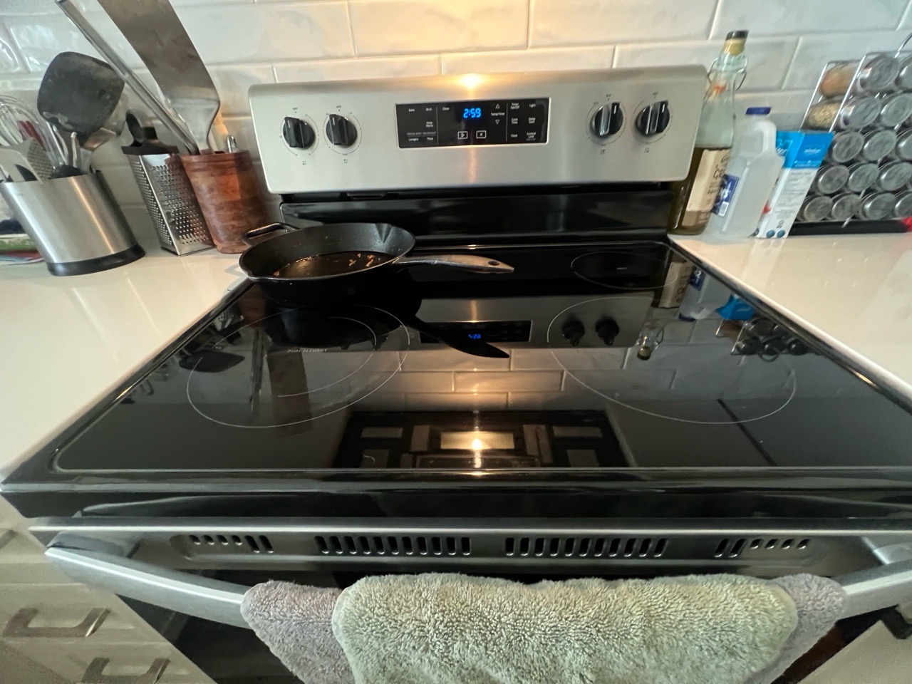 Stove Top After Clean