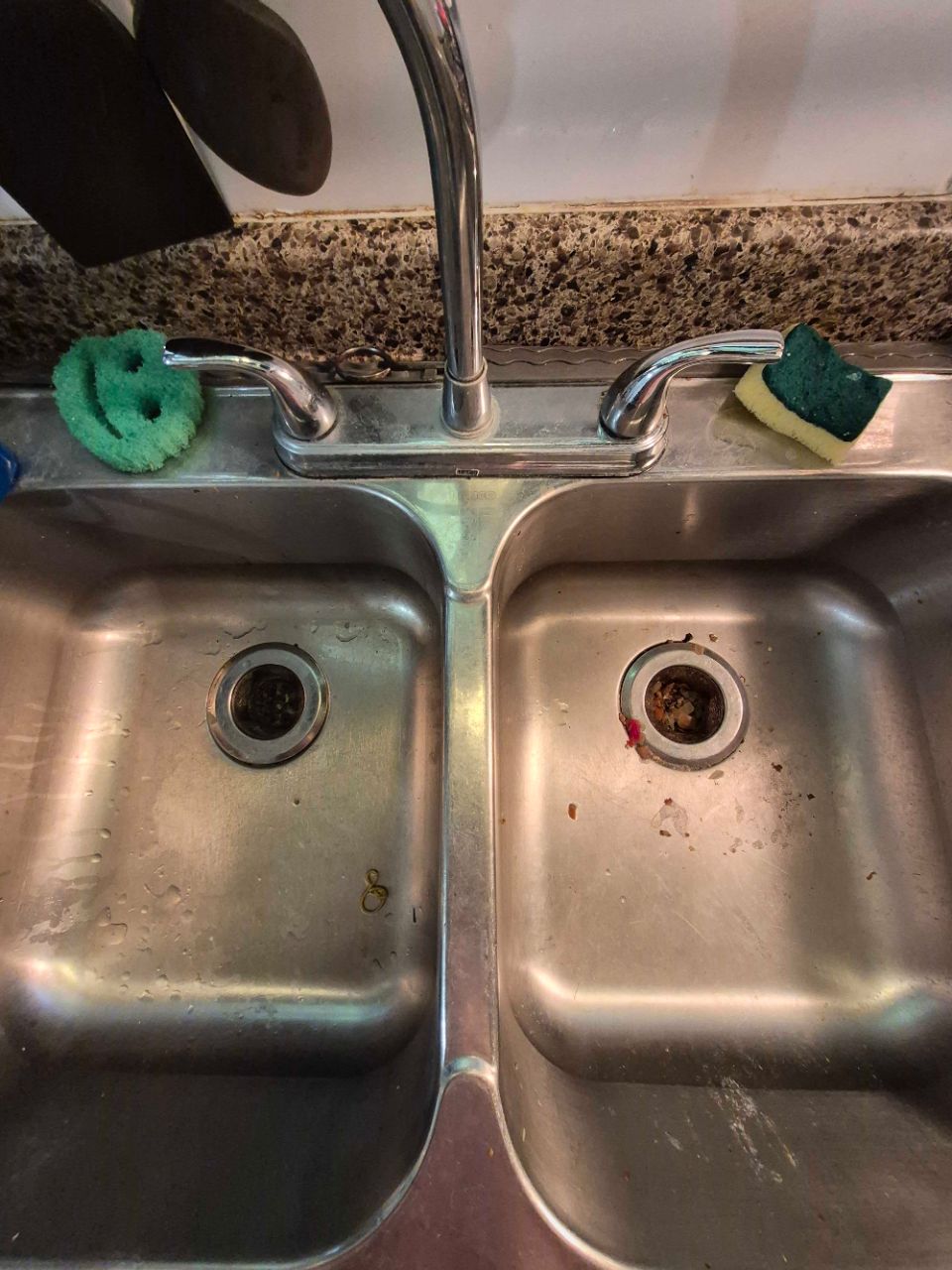 Before photo of Kitchen Sink
