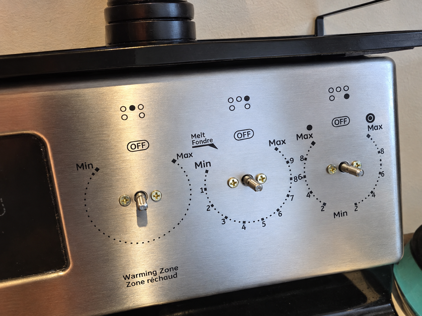 After photo of detailed stove cleaning