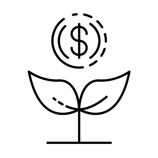 A symbol indicating money well spent