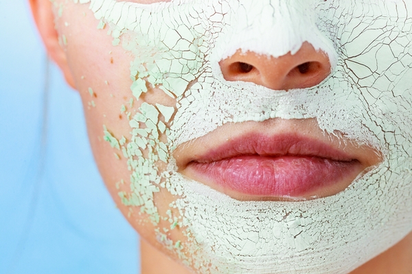 Flakiness may be a sign of over exfoliated skin.