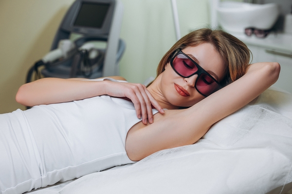 Laser hair removal results in the short term