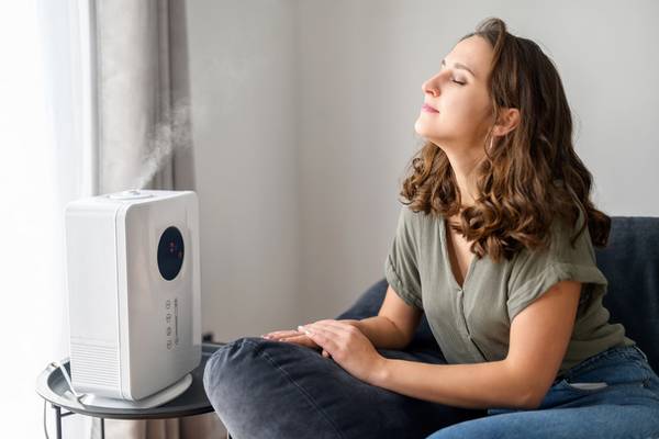 A humidifier is one of the home remedies for dry skin on face.