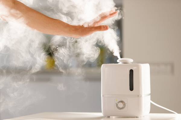 Use a humidifier for dry skin in winter.