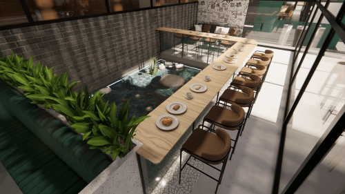 Cafe Interior design