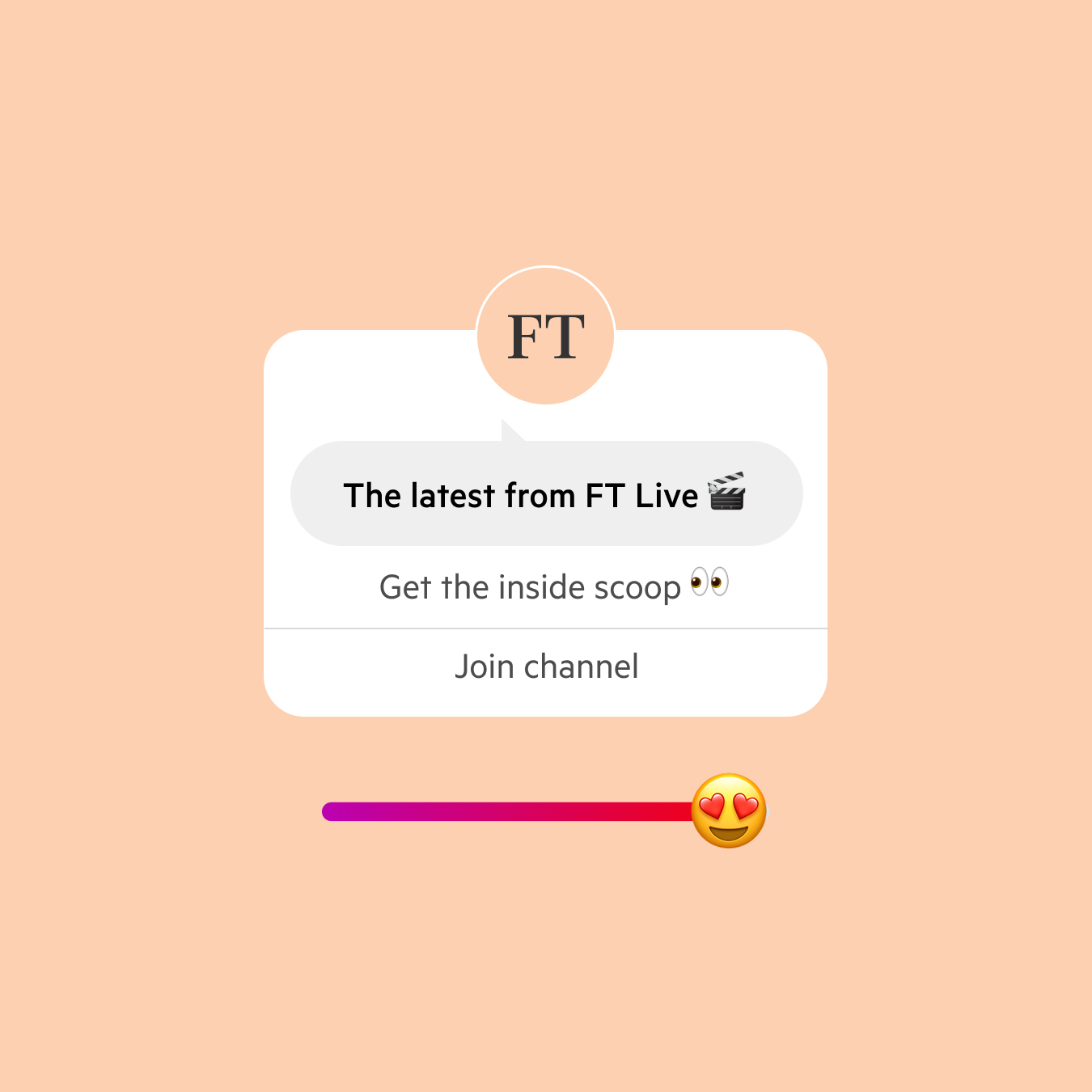 FT Live Instagram Broadcast Channel
