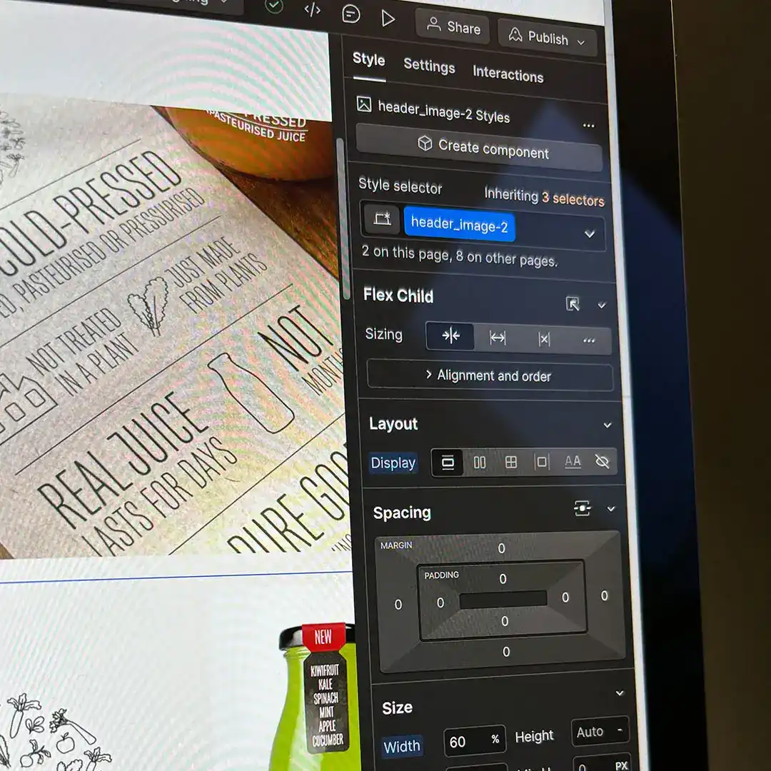 Webdesigning & research