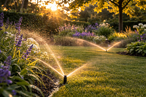 image of a completed backyard project