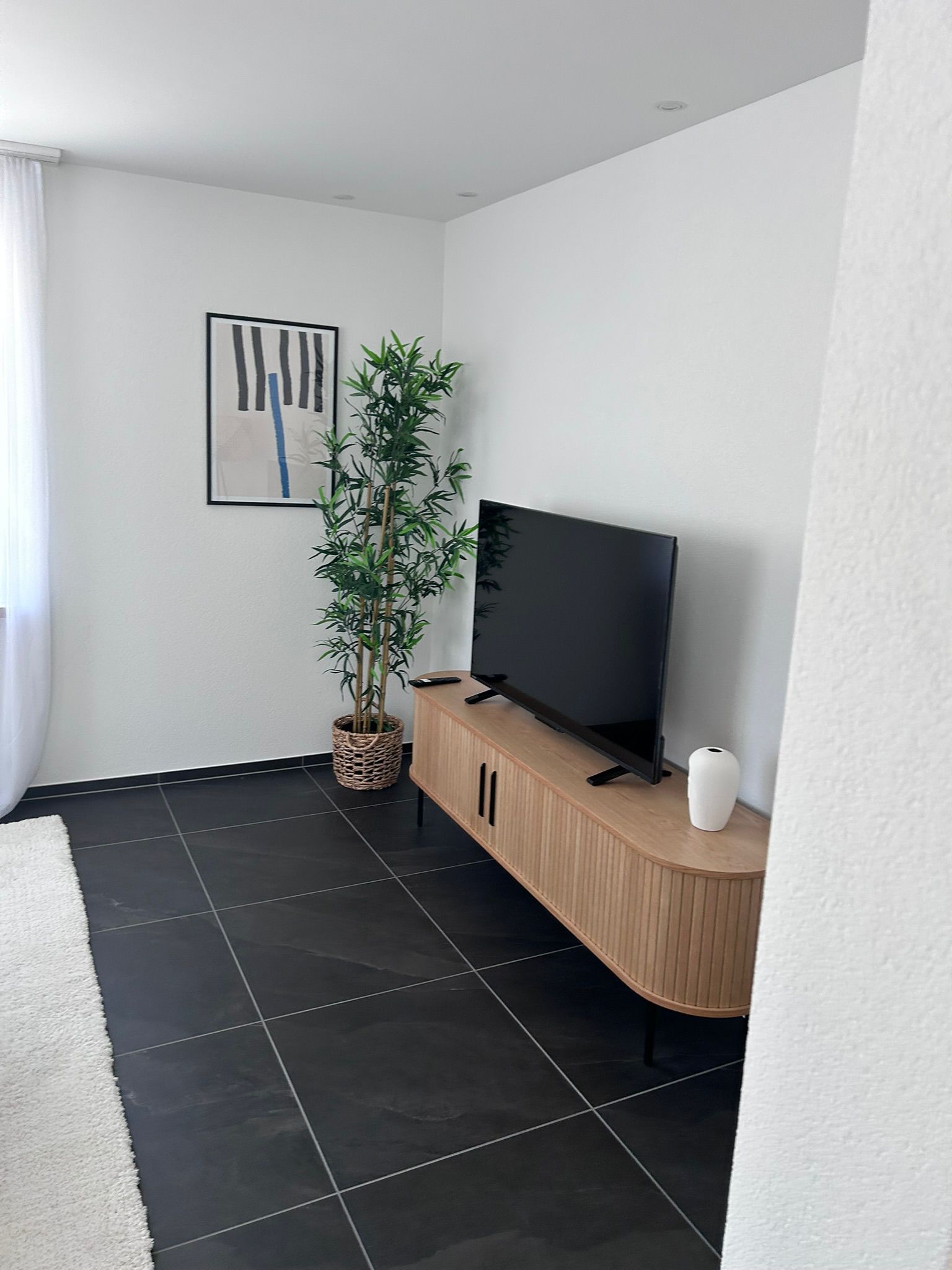 Bild eines sauberen Umzugszimmers