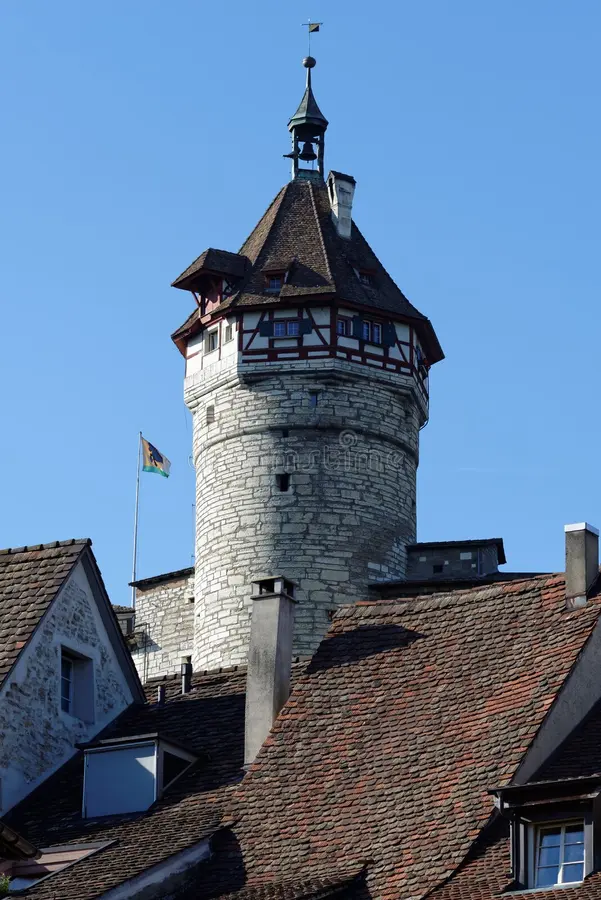 Turm des Gebiets, in dem wir arbeiten