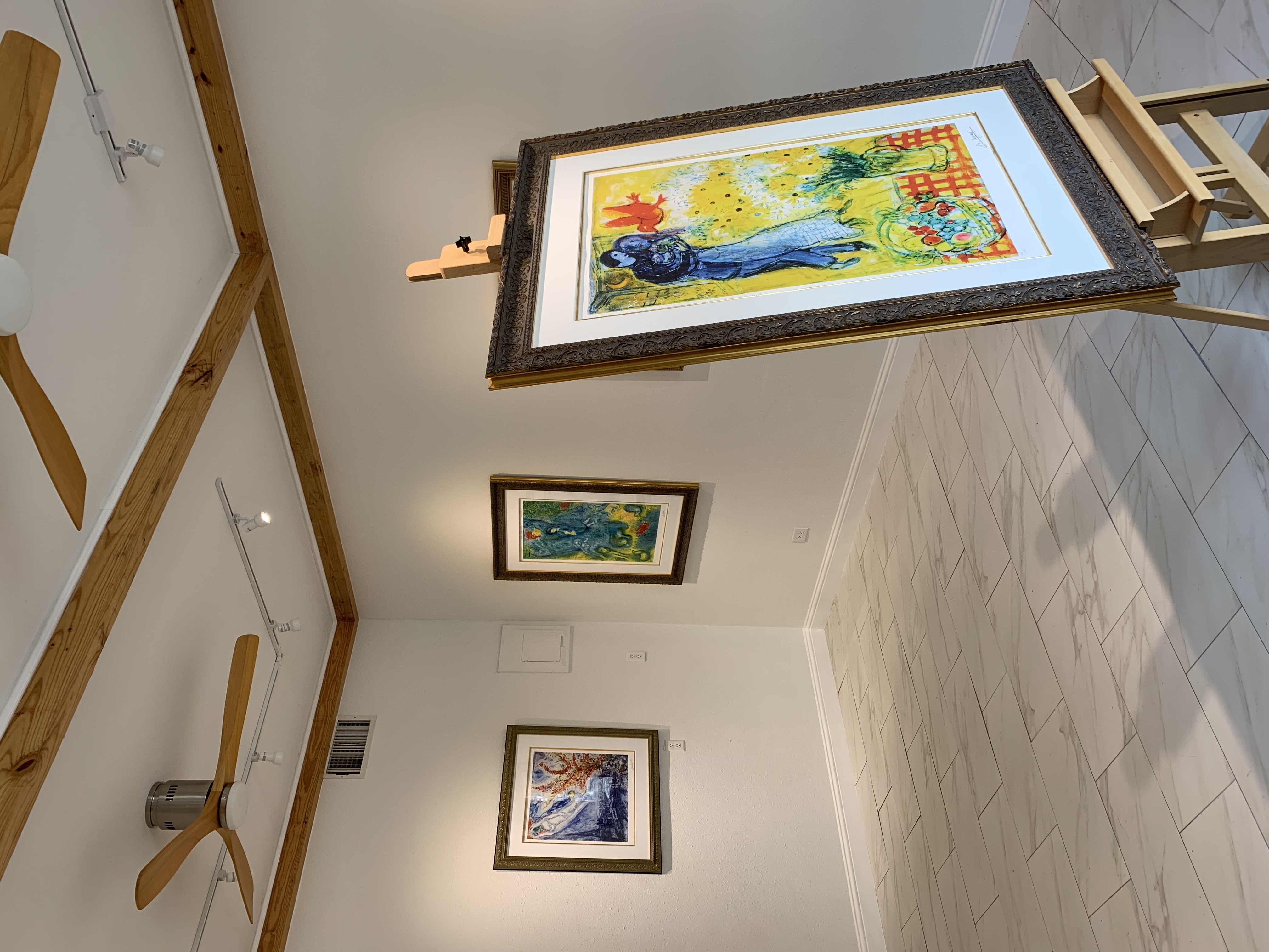 image of the restaurant history display (for a japanese restaurant)
