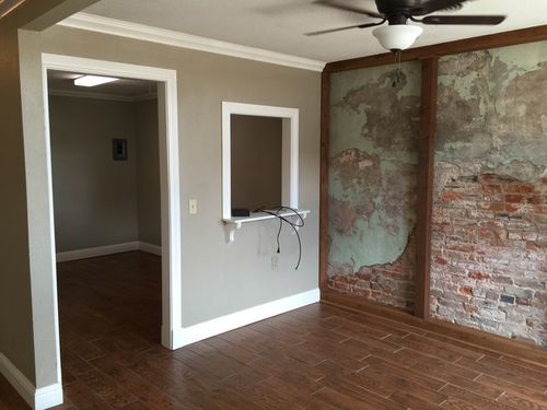 image of the restaurant history display (for a japanese restaurant)