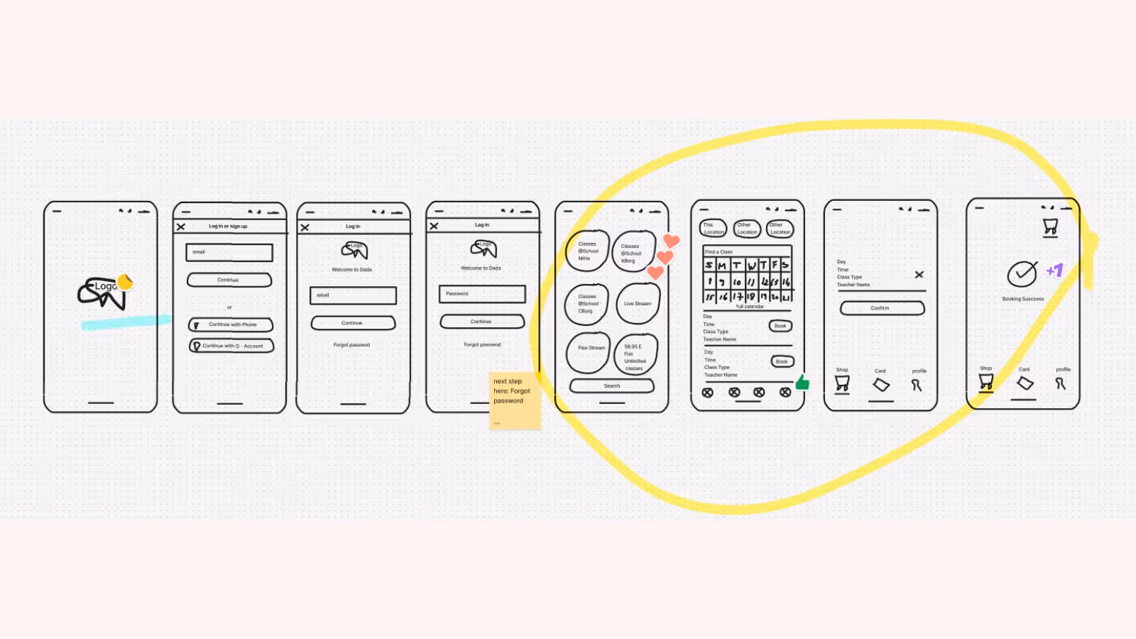 wireframes  screenshot