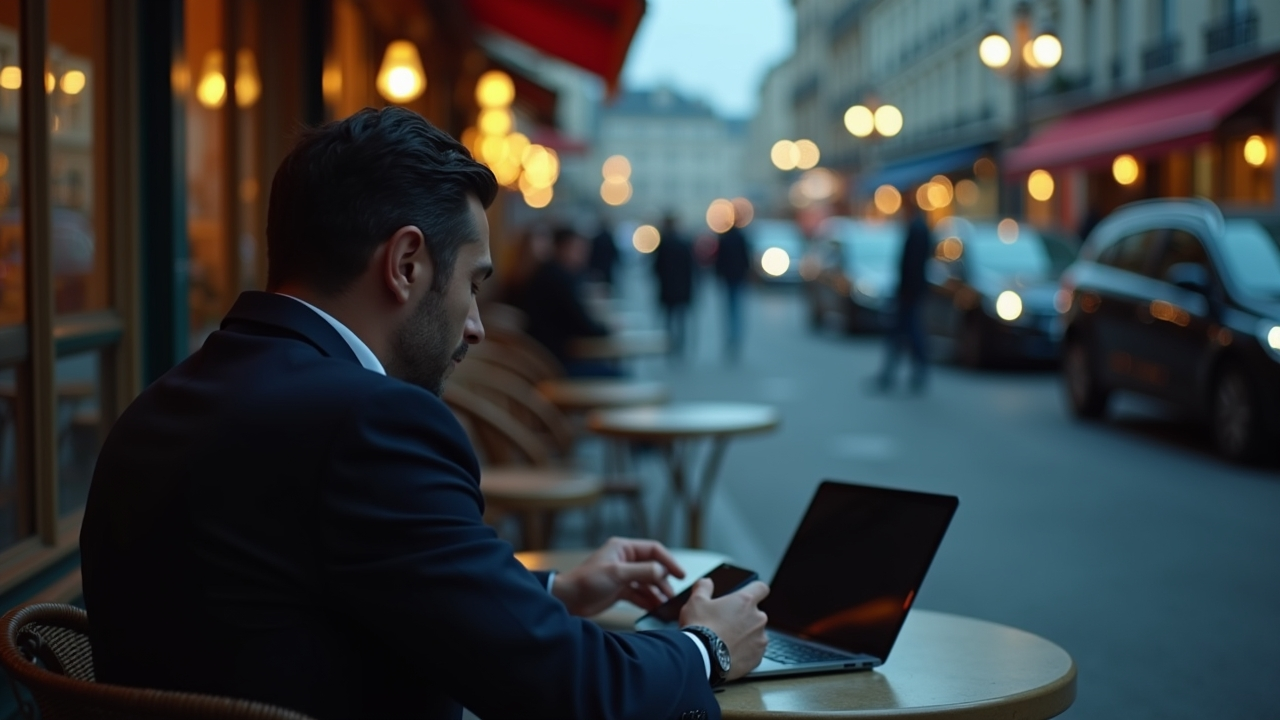 Illustration de la surveillance des demandeurs d'emploi par France Travail en 2025 avec données numériques et contrôles administratifs