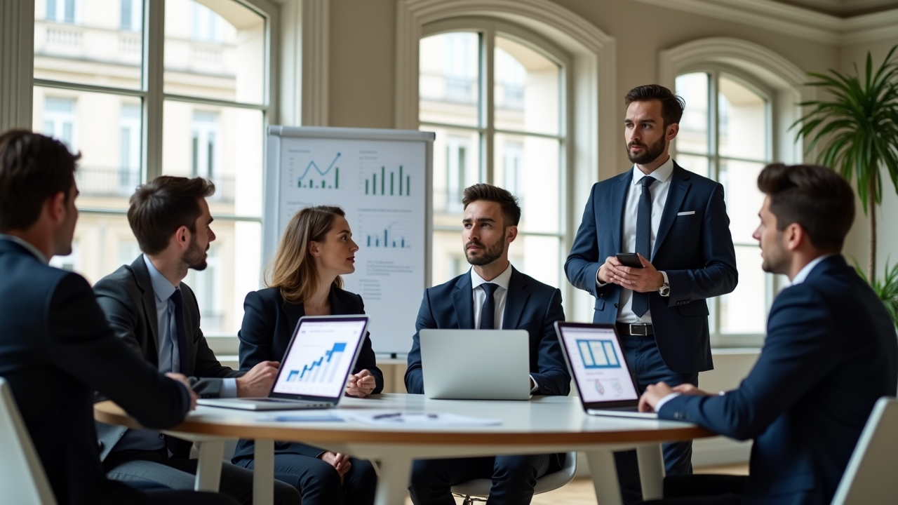 Guide pratique illustrant la production de contenus SEO performants pour entreprises