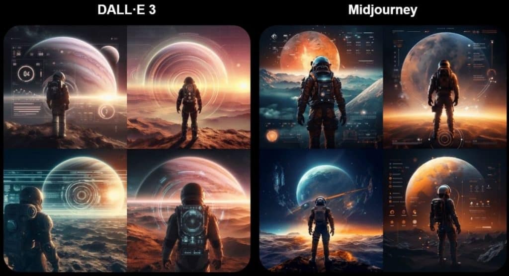 Midjourney vs DALL-E 3 Comparison 2
