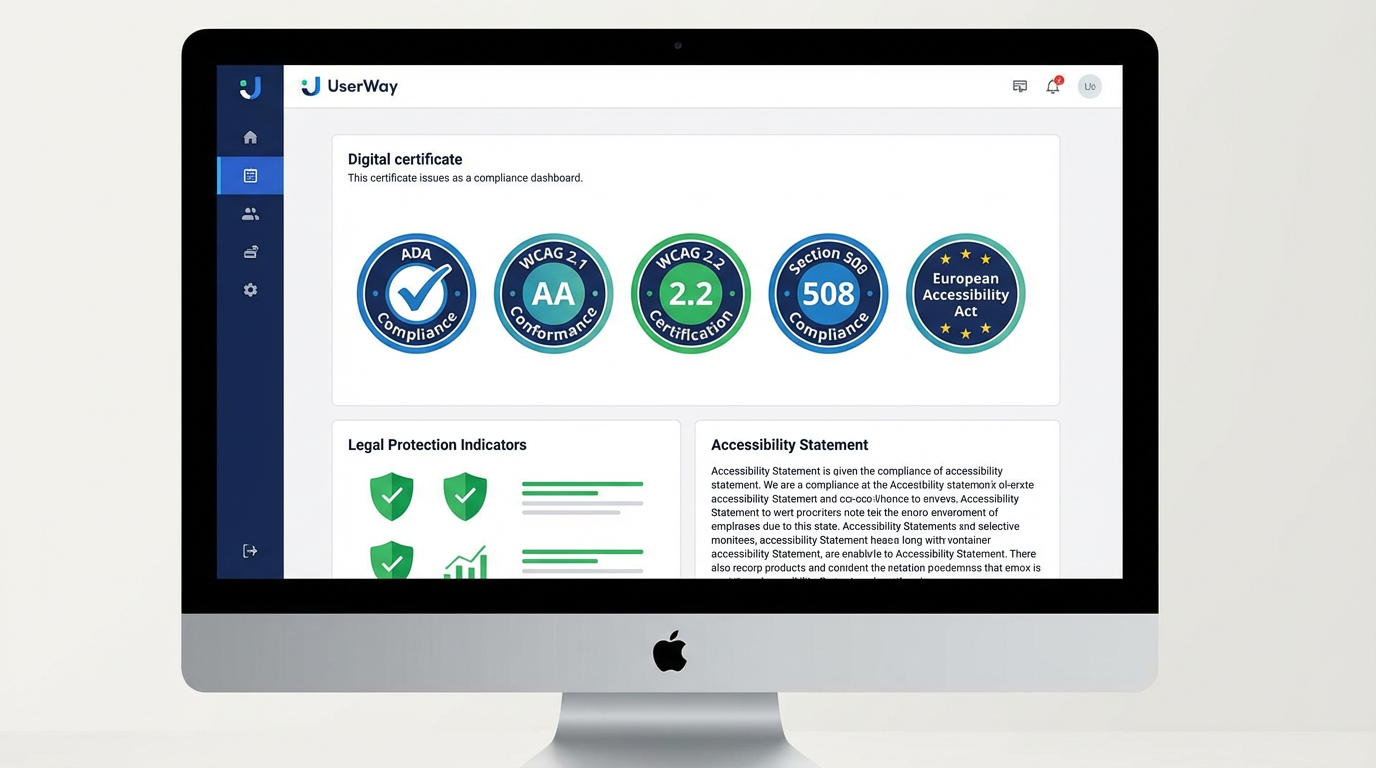 UserWay Compliance Certification