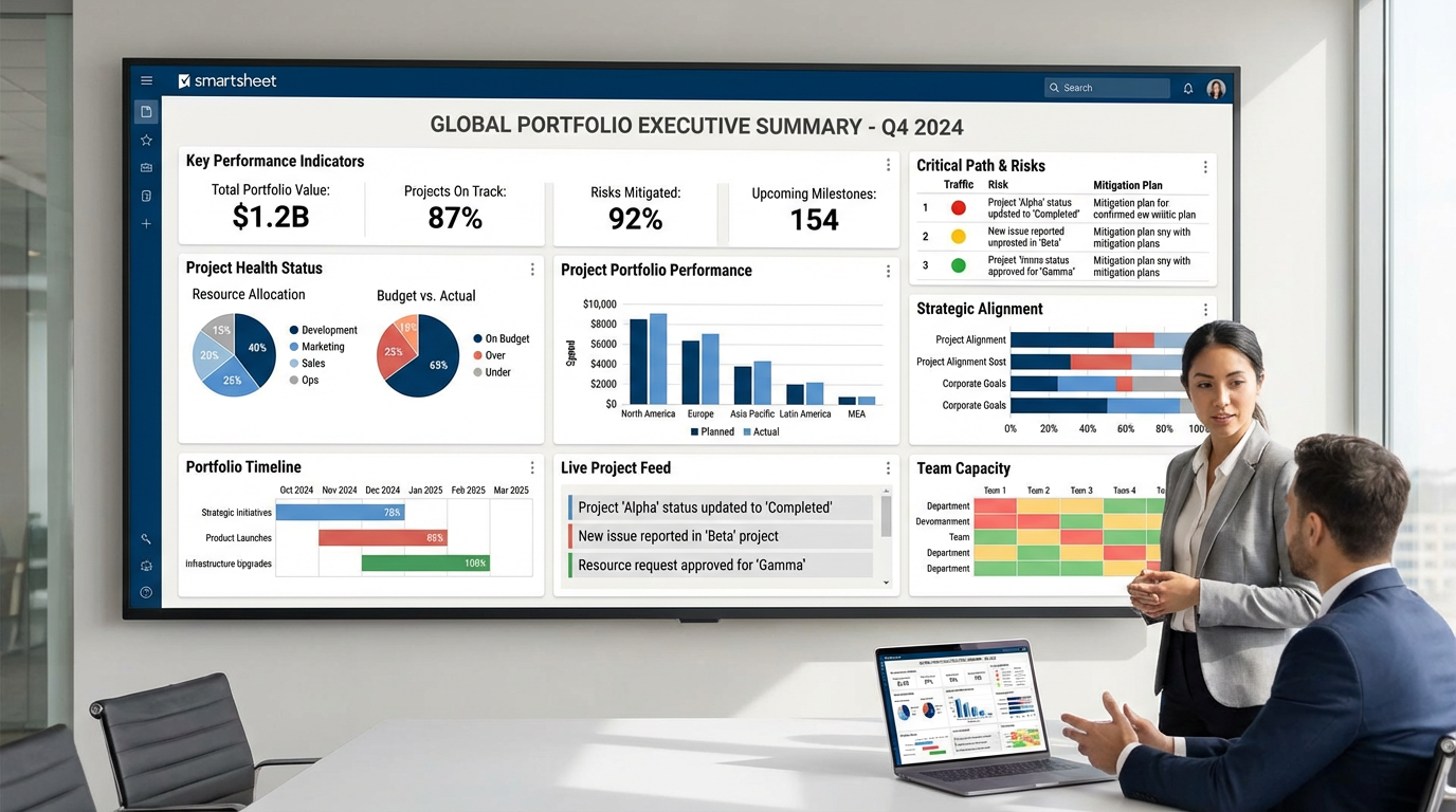 Smartsheet Dashboard and Reporting