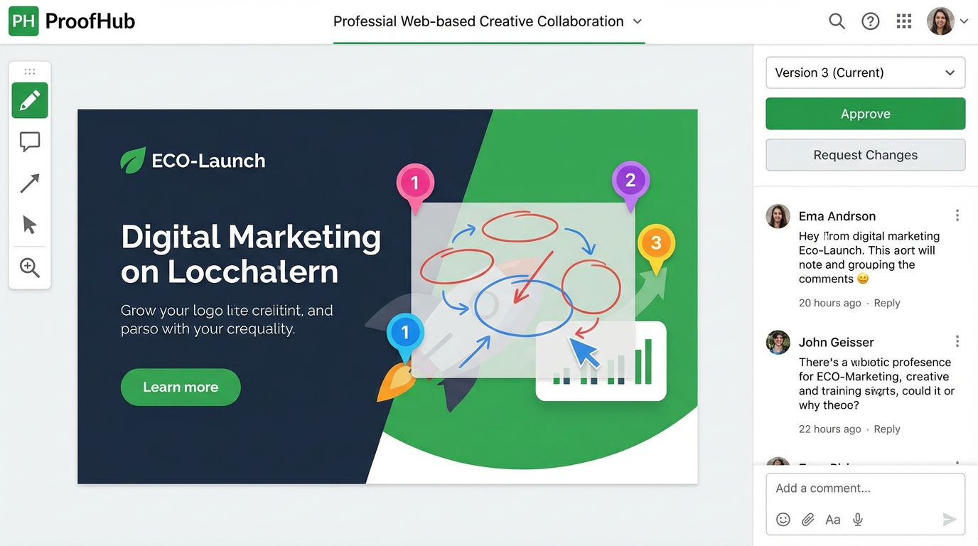 ProofHub Online Proofing