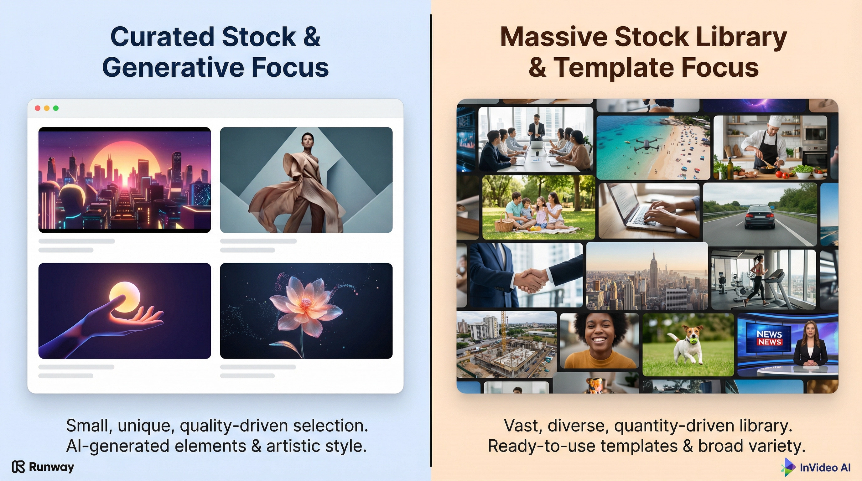 Stock Media Comparison