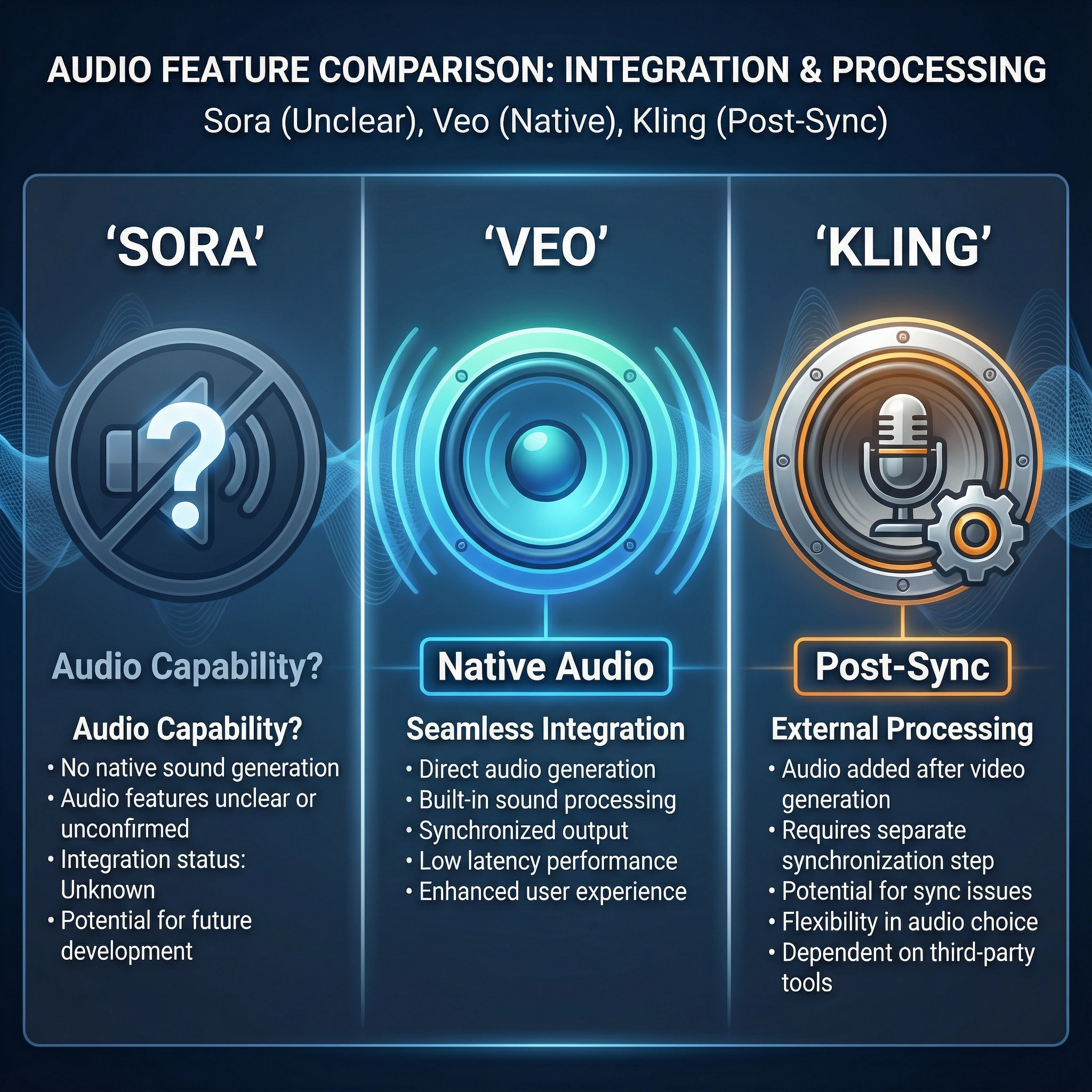 Audio Feature Comparison
