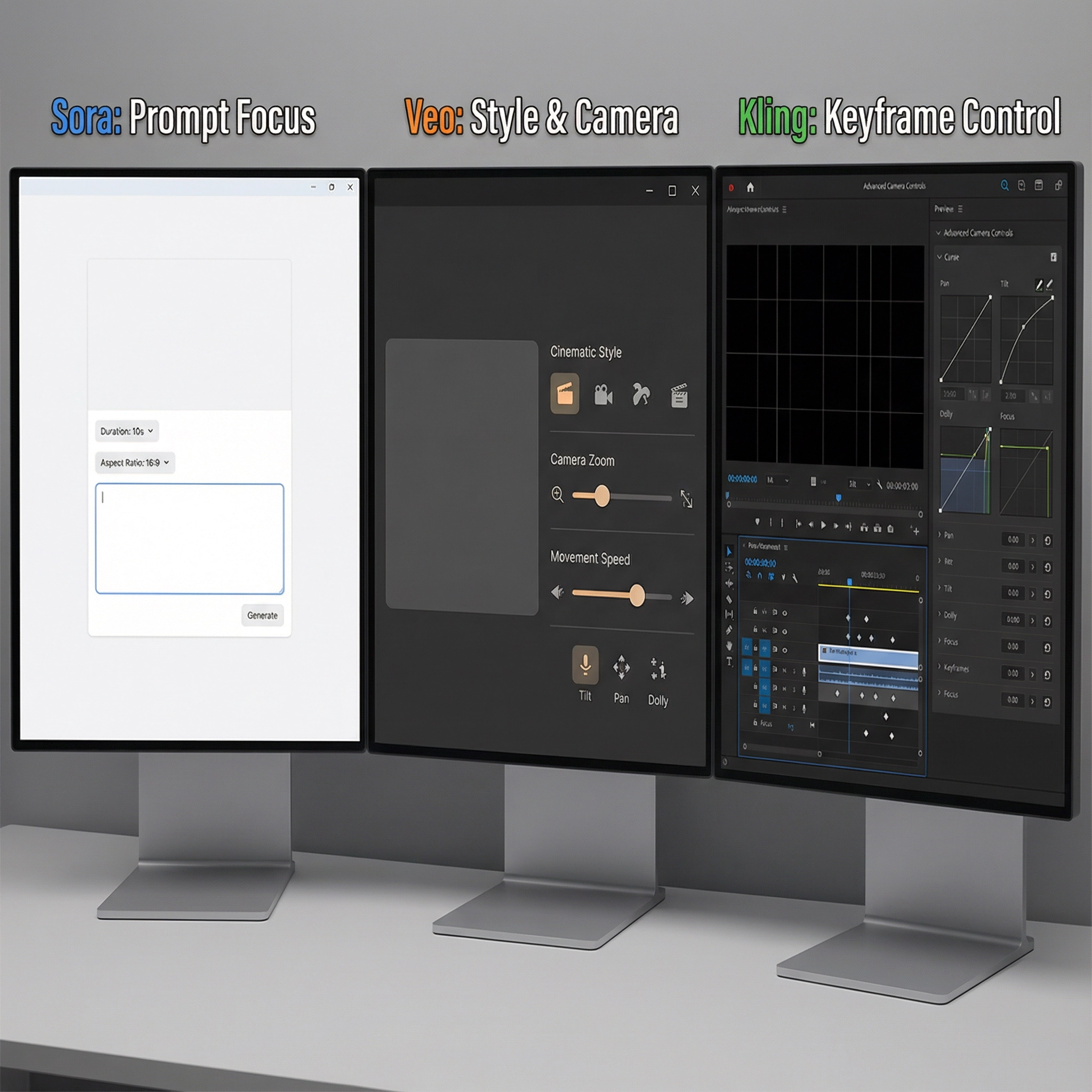 Control Features Comparison
