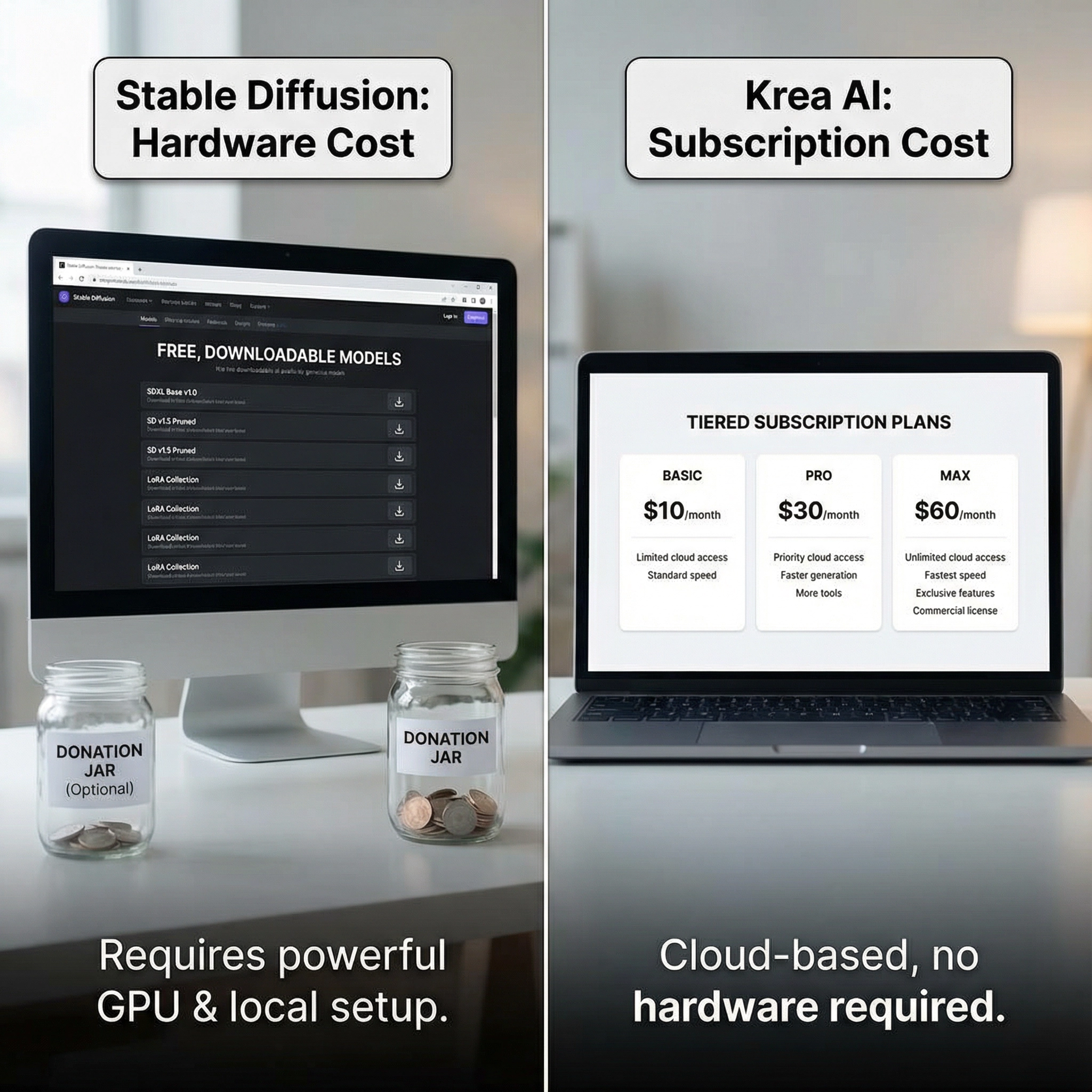 Pricing Model Comparison
