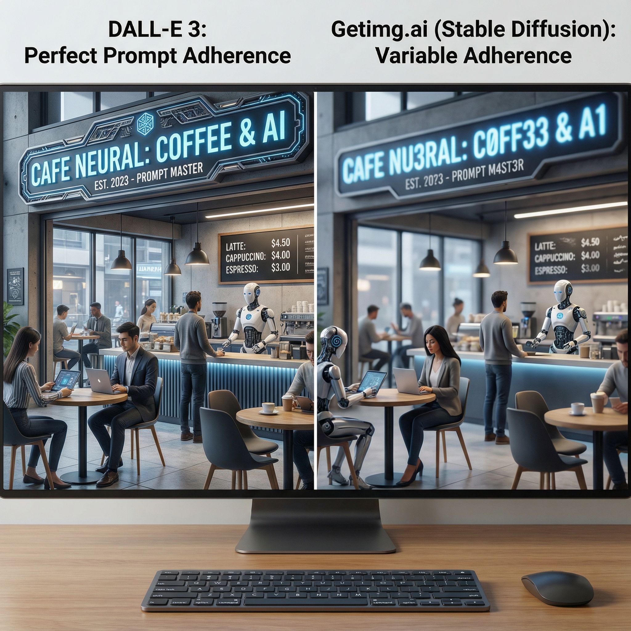 Prompt Adherence Comparison