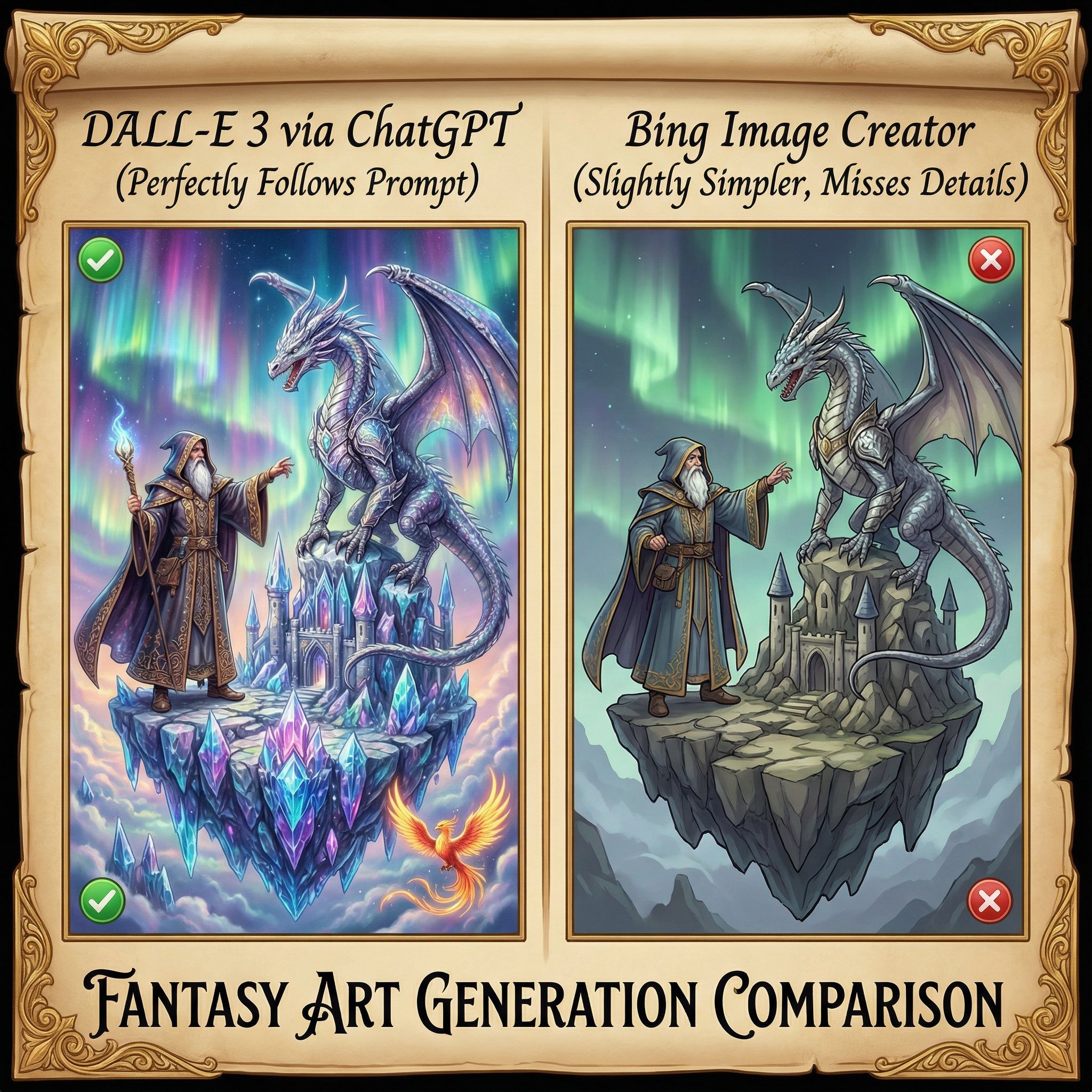 Prompt Adherence Comparison