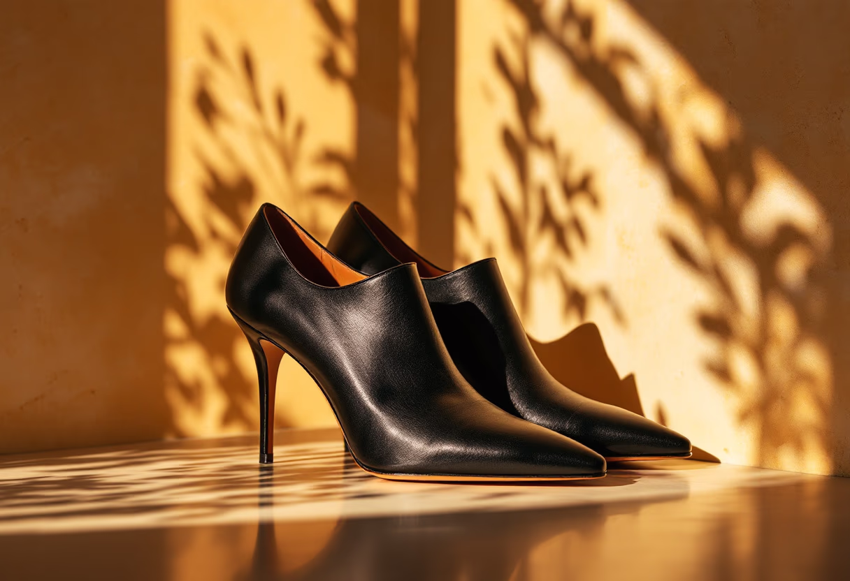image of elegant dress shoes for a footwear store
