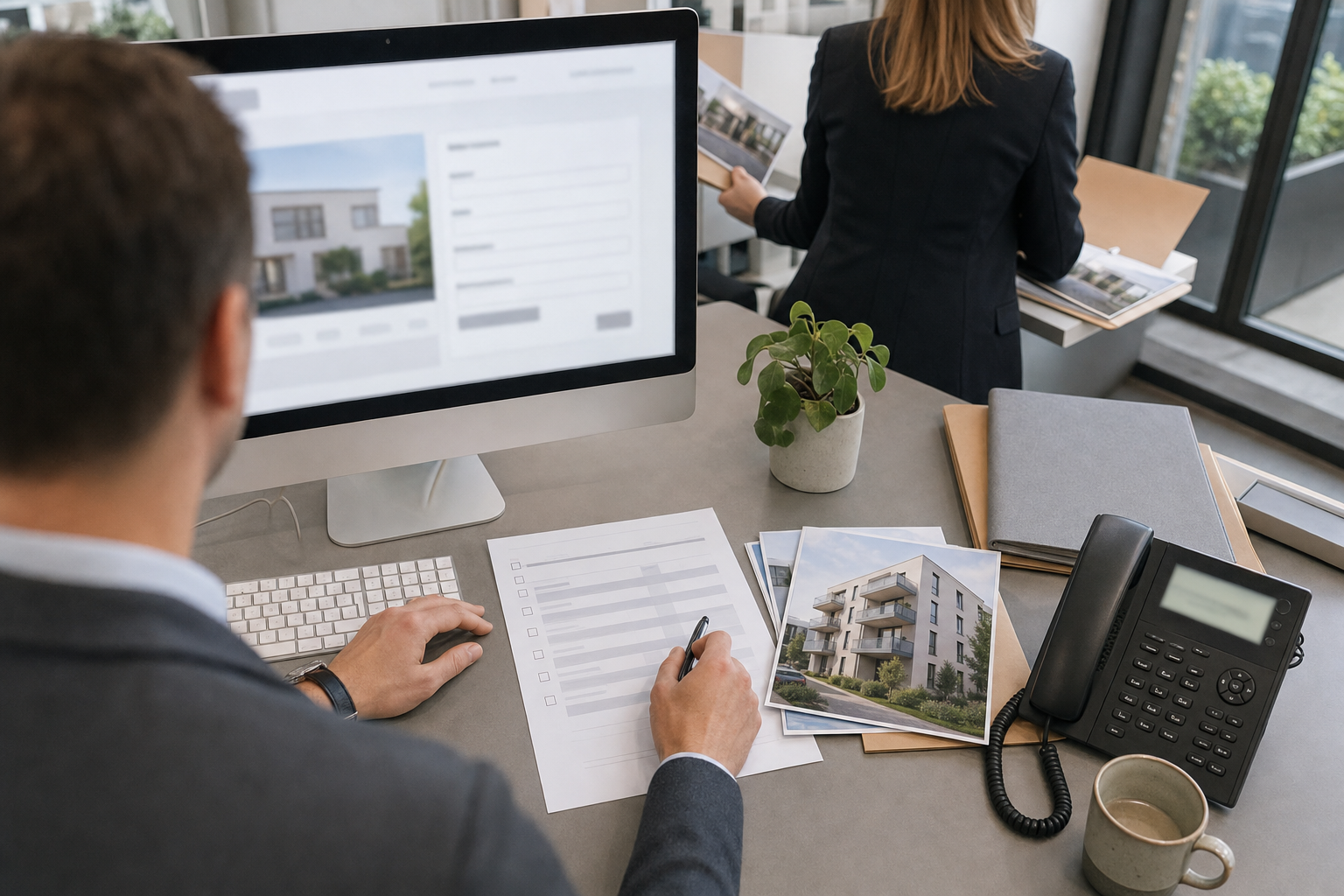 Immobilienbewertungs-Tool auf der eigenen Website einbinden: So gewinnen Makler qualifizierte Leads – Symbolbild aus der Immobilienpraxis