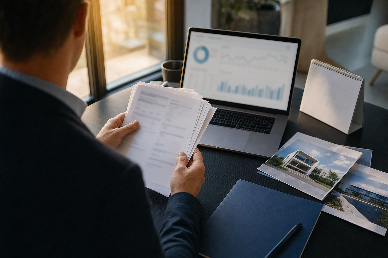 Realistische Lead-Erwartungen für Maklerseiten: Was Ihre Website wirklich leisten kann – Symbolbild aus der Immobilienpraxis
