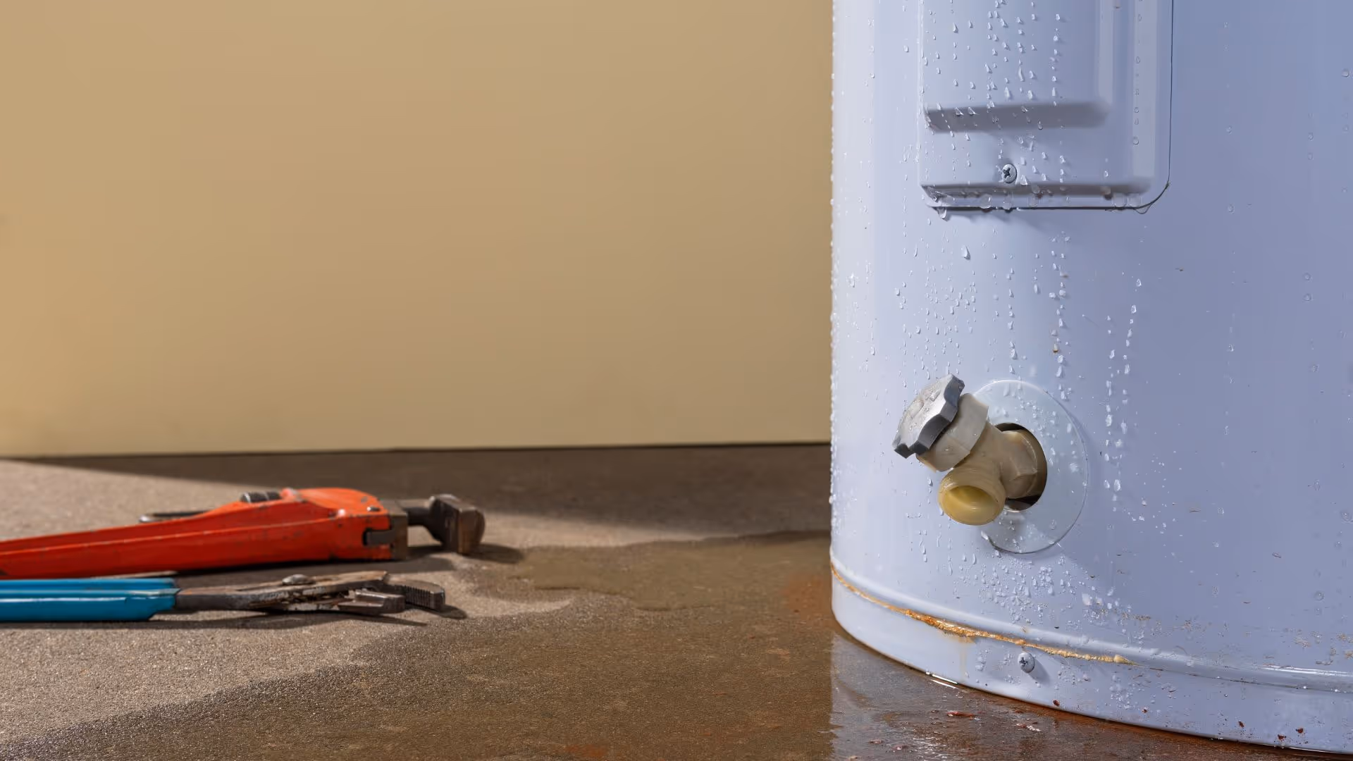 Water heater leaking
