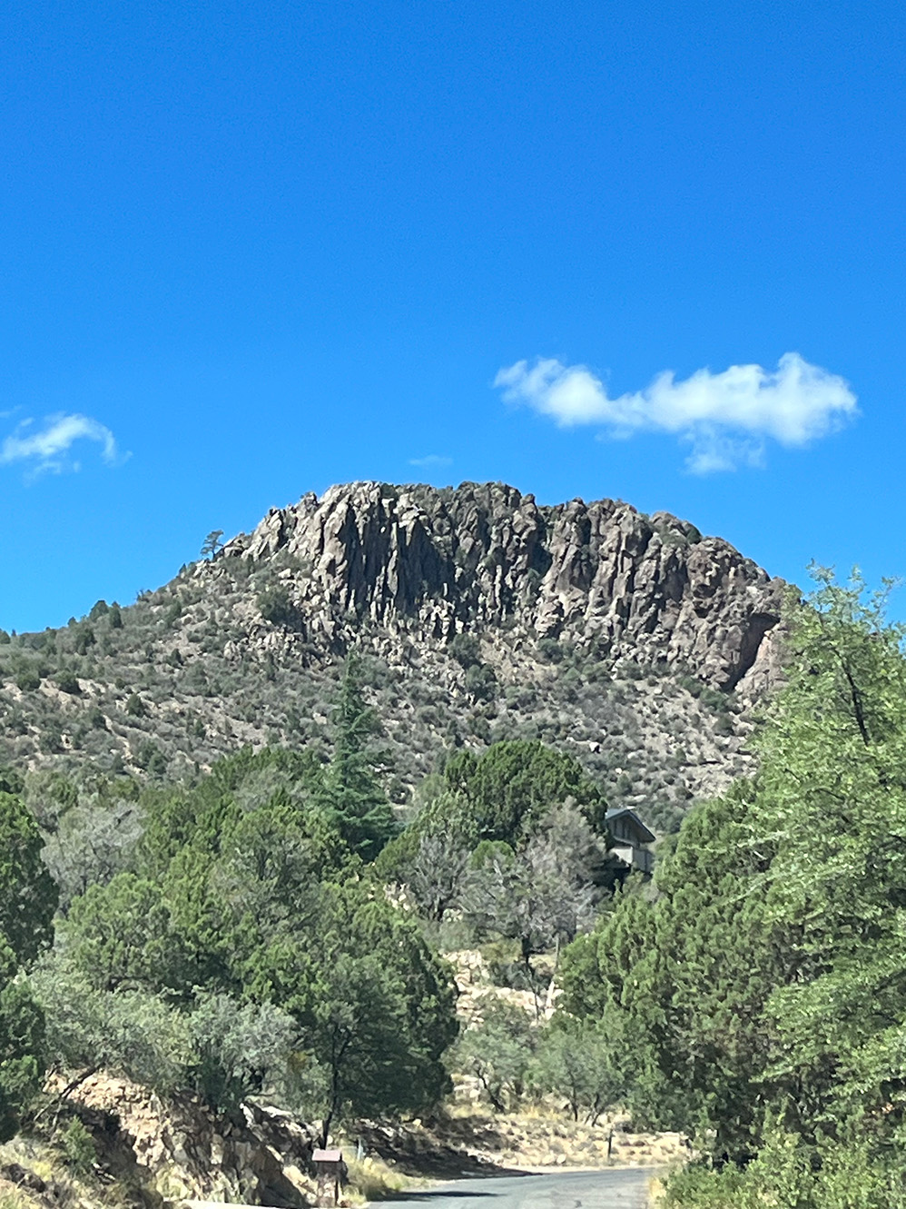 Thumb butte of Prescott, AZ