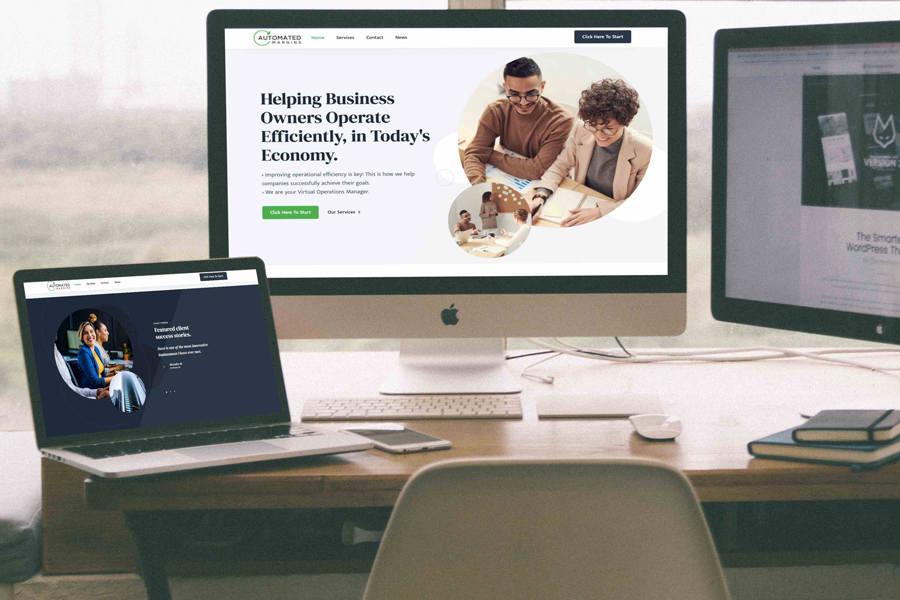 Web Design for Automated Margins
