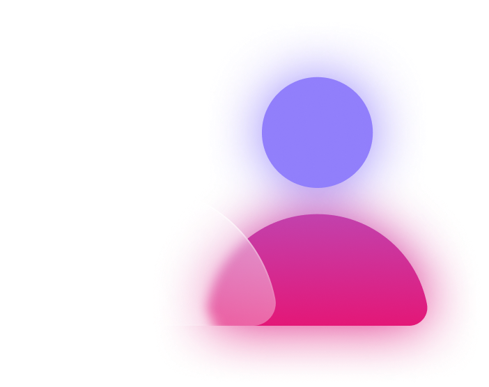 Icon of two user silhouettes representing customer trust and credibility.