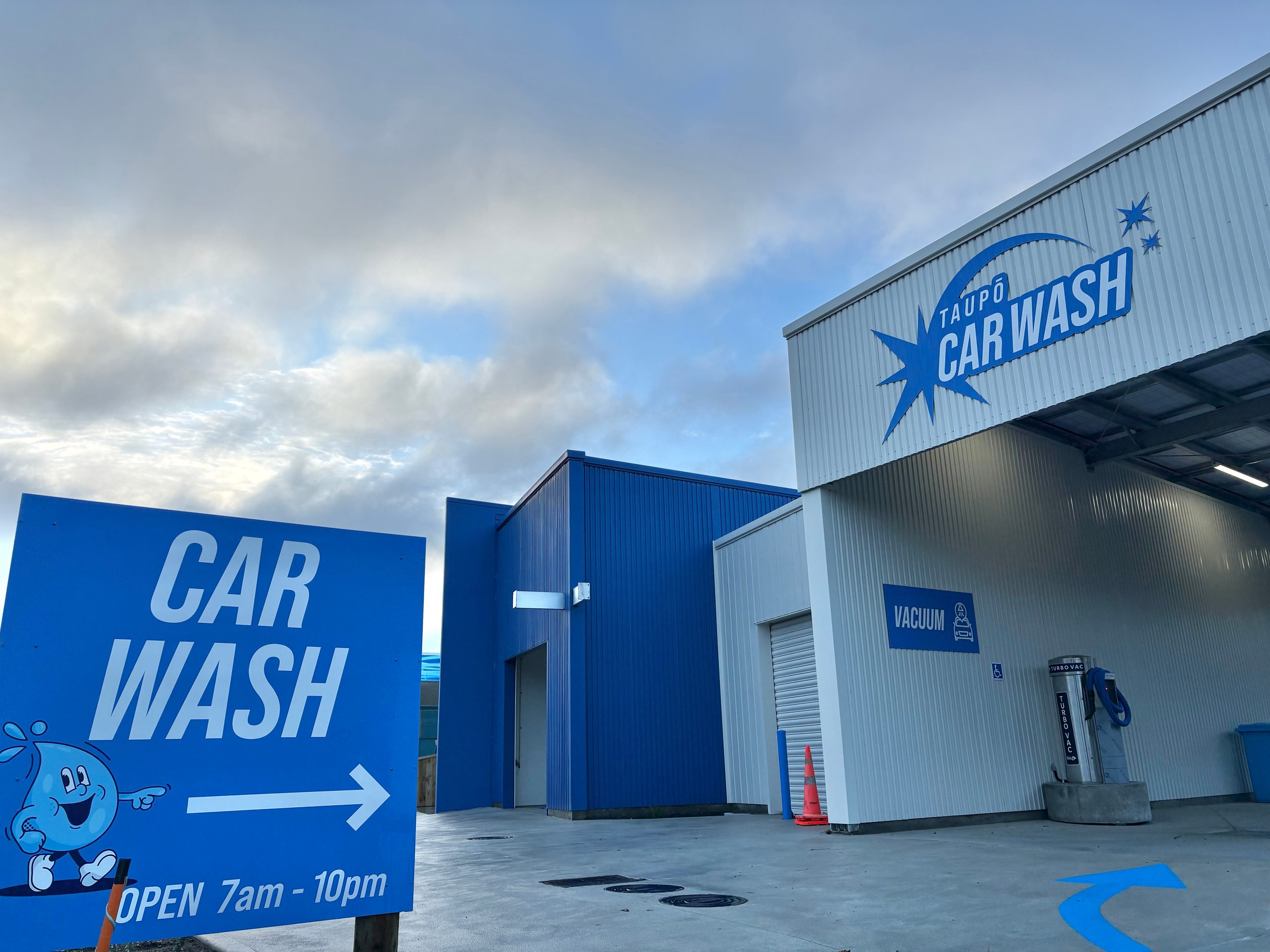 Taupo Car Wash site